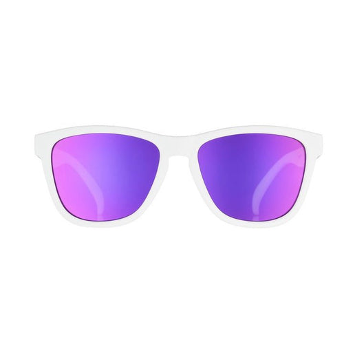 Side Scroll Eye Roll OG Polarized Sunglasses by Rare Air Discs with sleek side scroll design and polarized lenses.