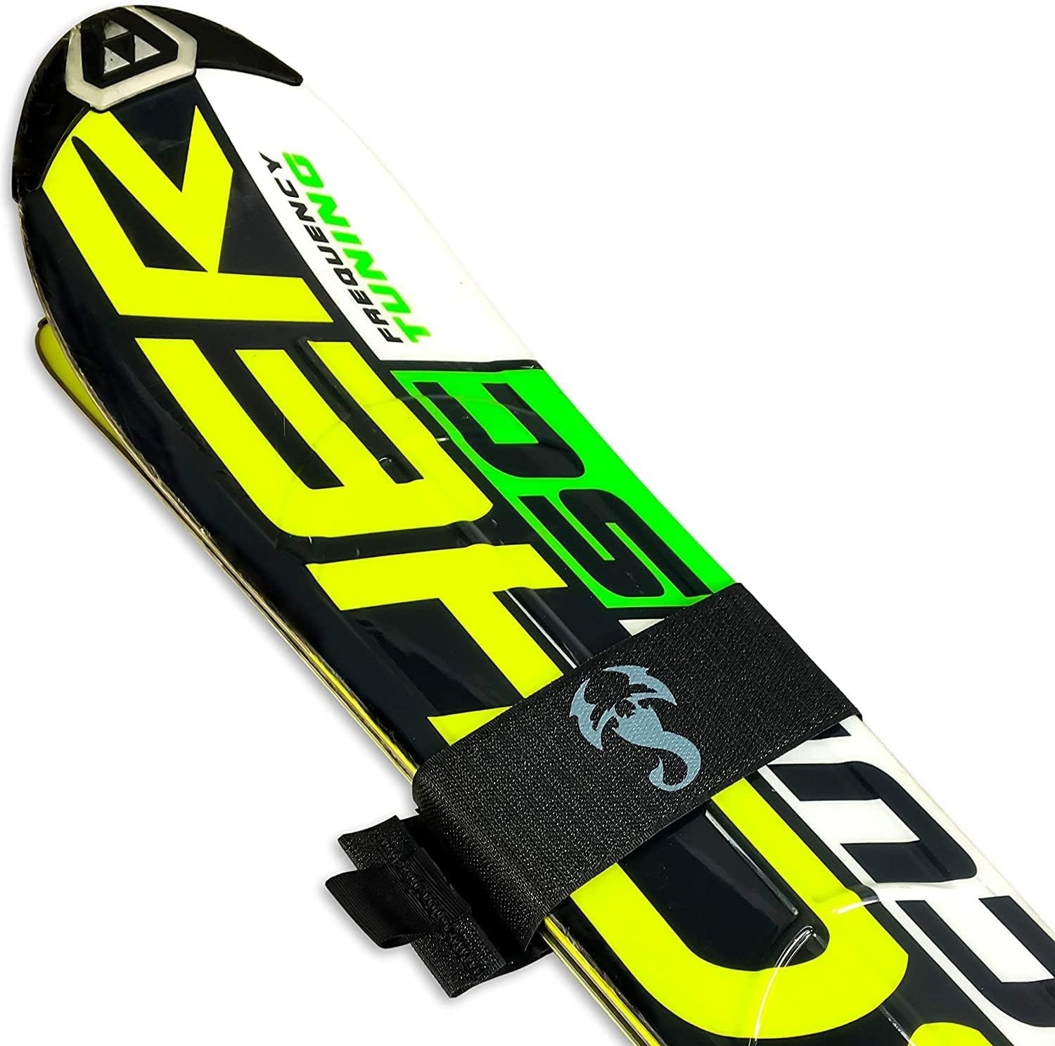 Mountain Essential Ski Wrap Straps | 4-Pack | Arctic Black - OVERLANDERS Outfitter