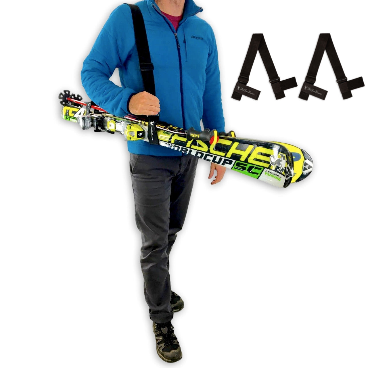 Bolton Ski & Pole Carrier Shoulder Strap | 2-Pack - OVERLANDERS Outfitter