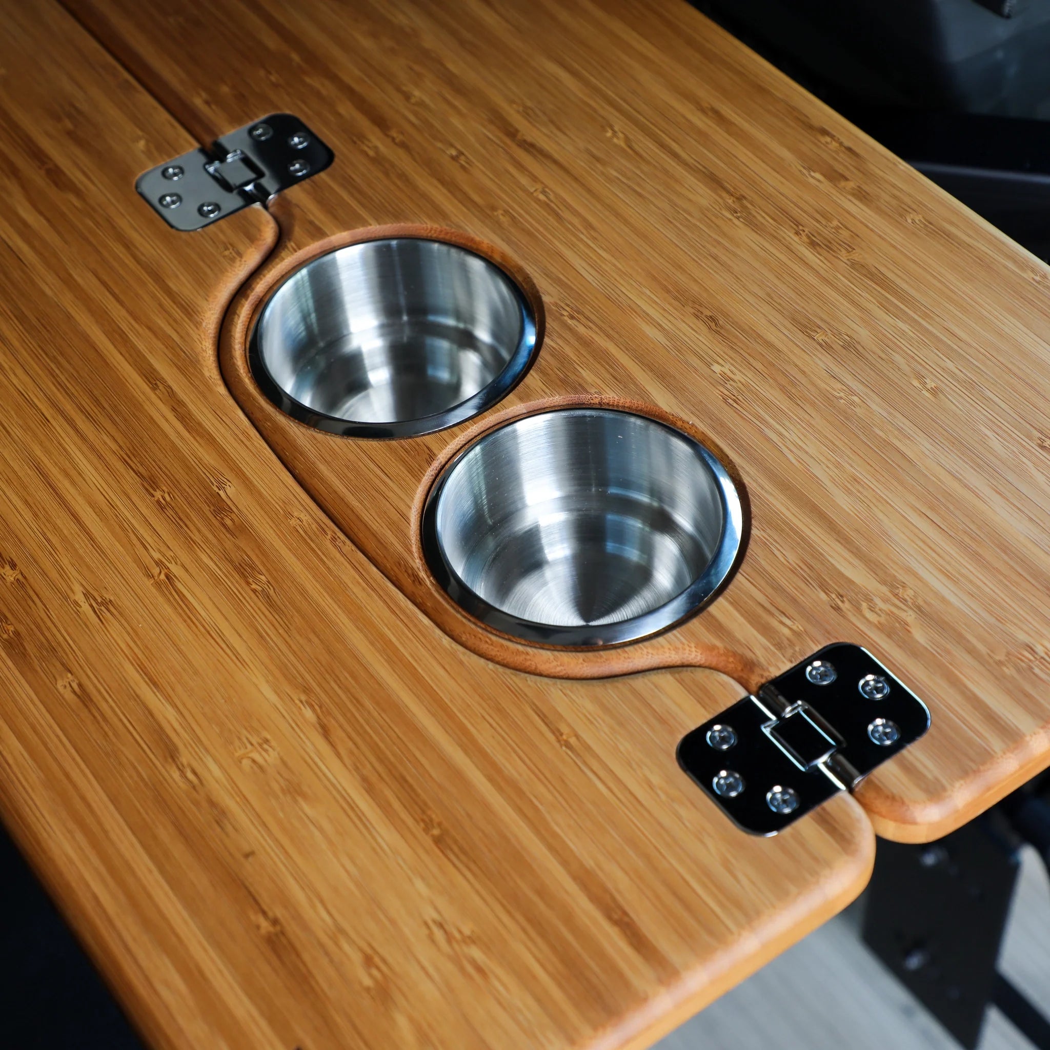 Canyon Adventure Vans Skinny 2.0 Folding Table Top from CAV branded products, showing the compact, lightweight table surface.
