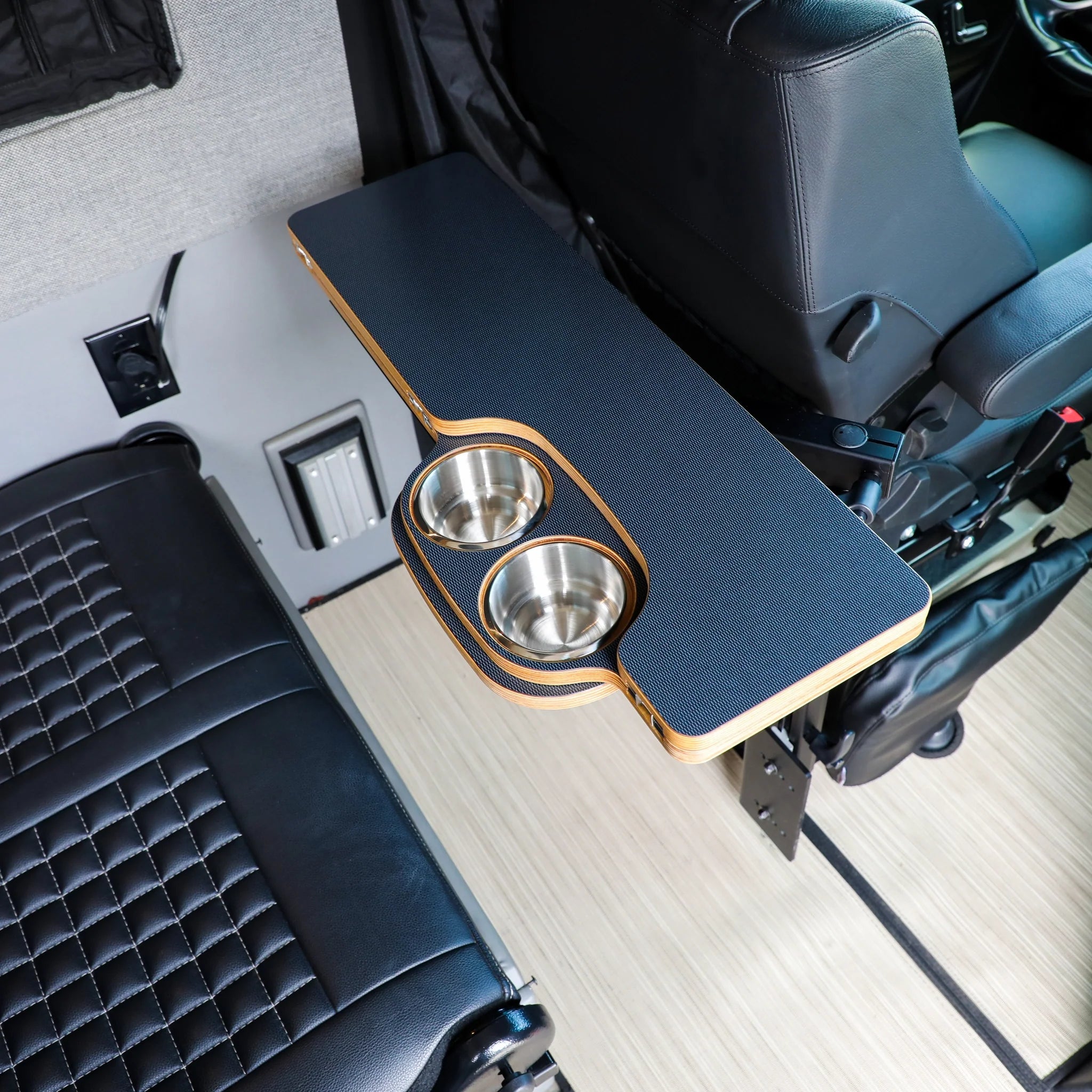 Canyon Adventure Vans Skinny 2.0 Folding Table Top by CAV Branded Products, lightweight and portable for outdoor use