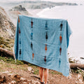Sky Blue Baja Thunderbird Blanket - OVERLANDERS Outfitter