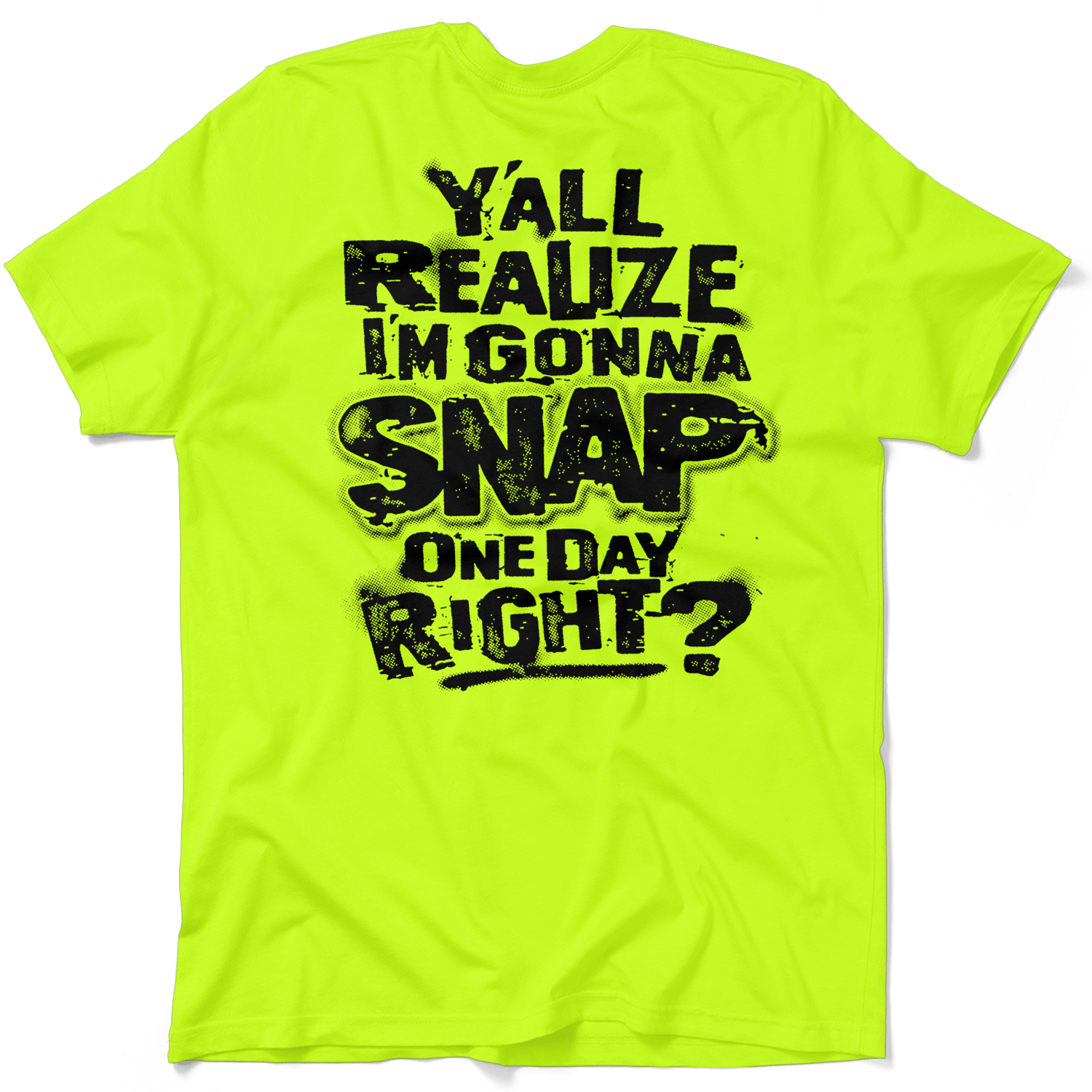 Snap - Safety Yellow T-Shirt - OVERLANDERS Outfitter