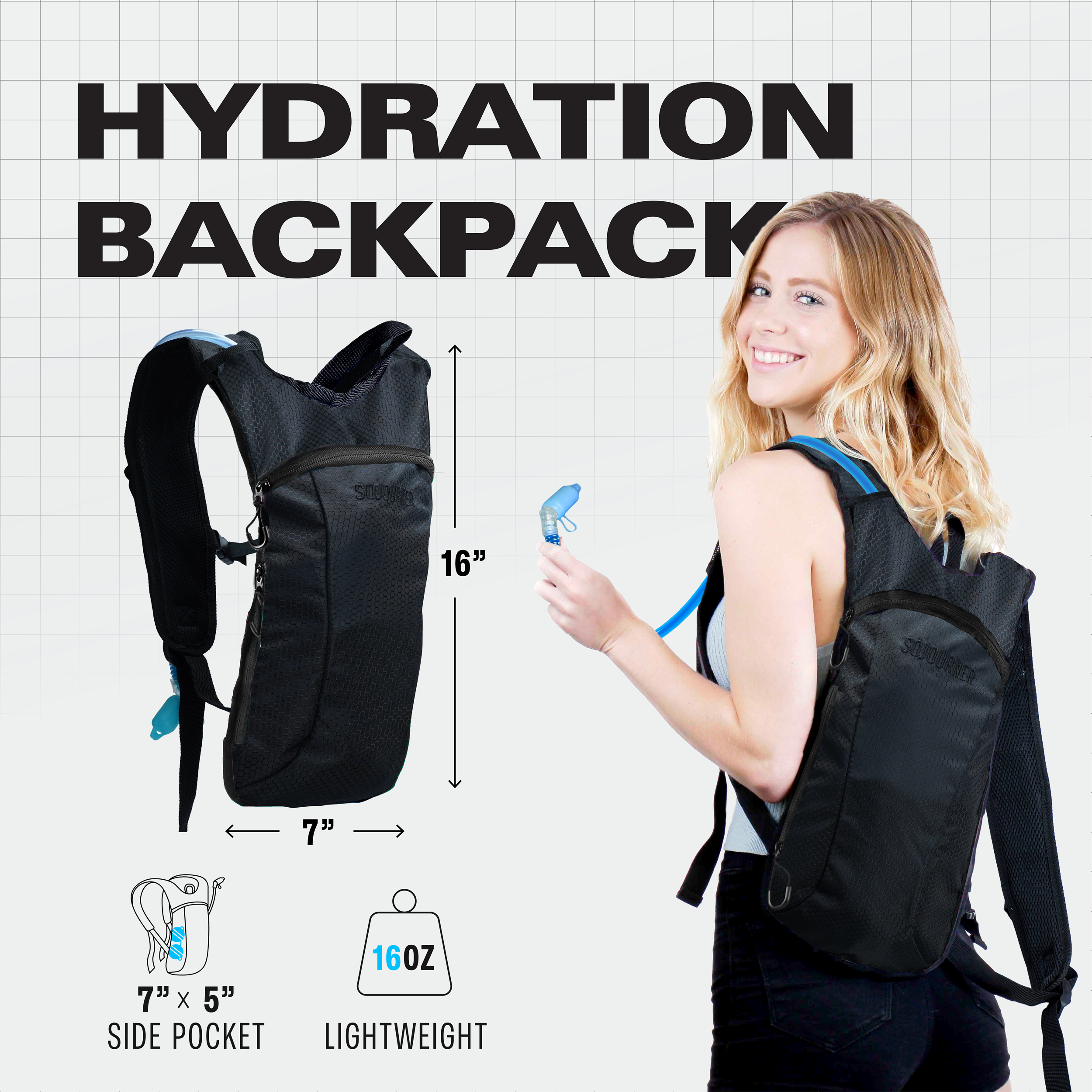 Hydration Pack Backpack (Small) - OVERLANDERS Outfitter