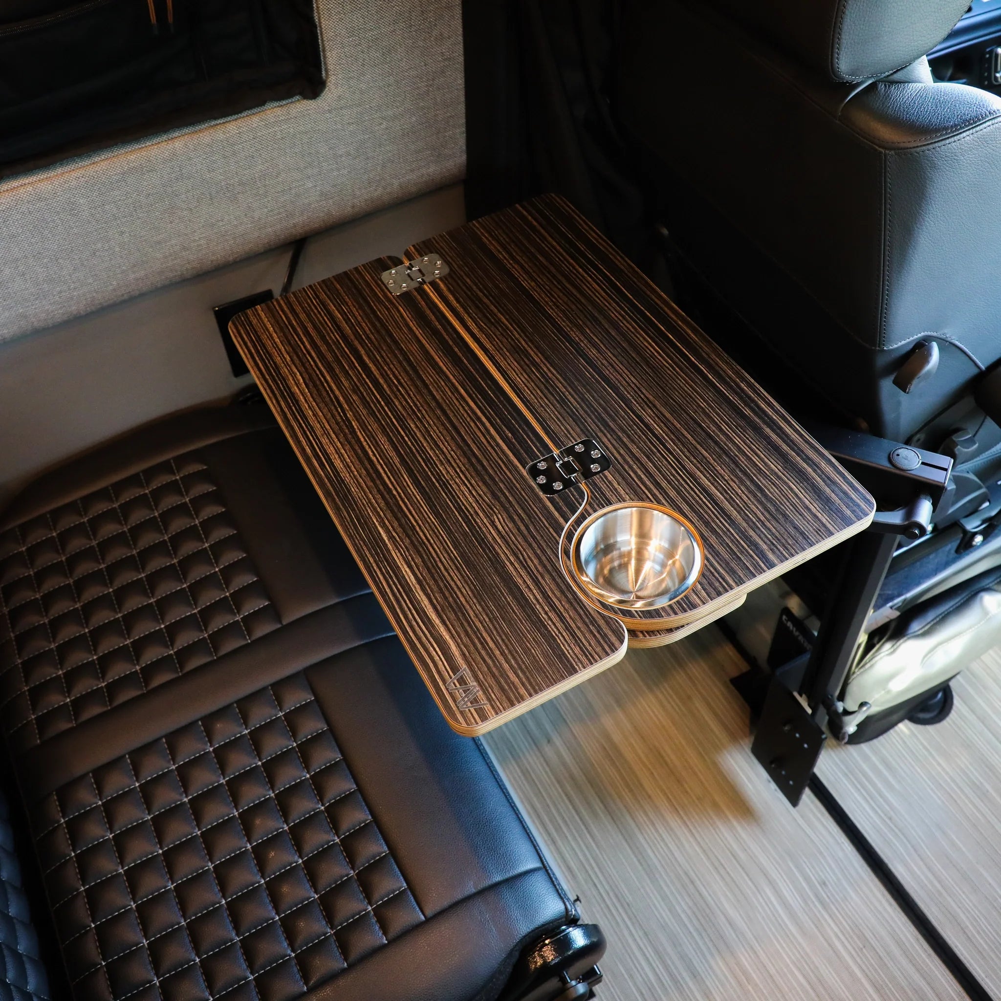 Canyon Adventure Vans Solo folding table top, portable and lightweight, suitable for outdoor and camping setups.
