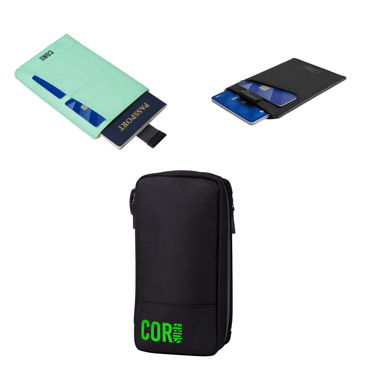 COR Surf Spring Break Travel Bundle with beach towel, sunglasses, and travel accessories for beach and vacation fun.