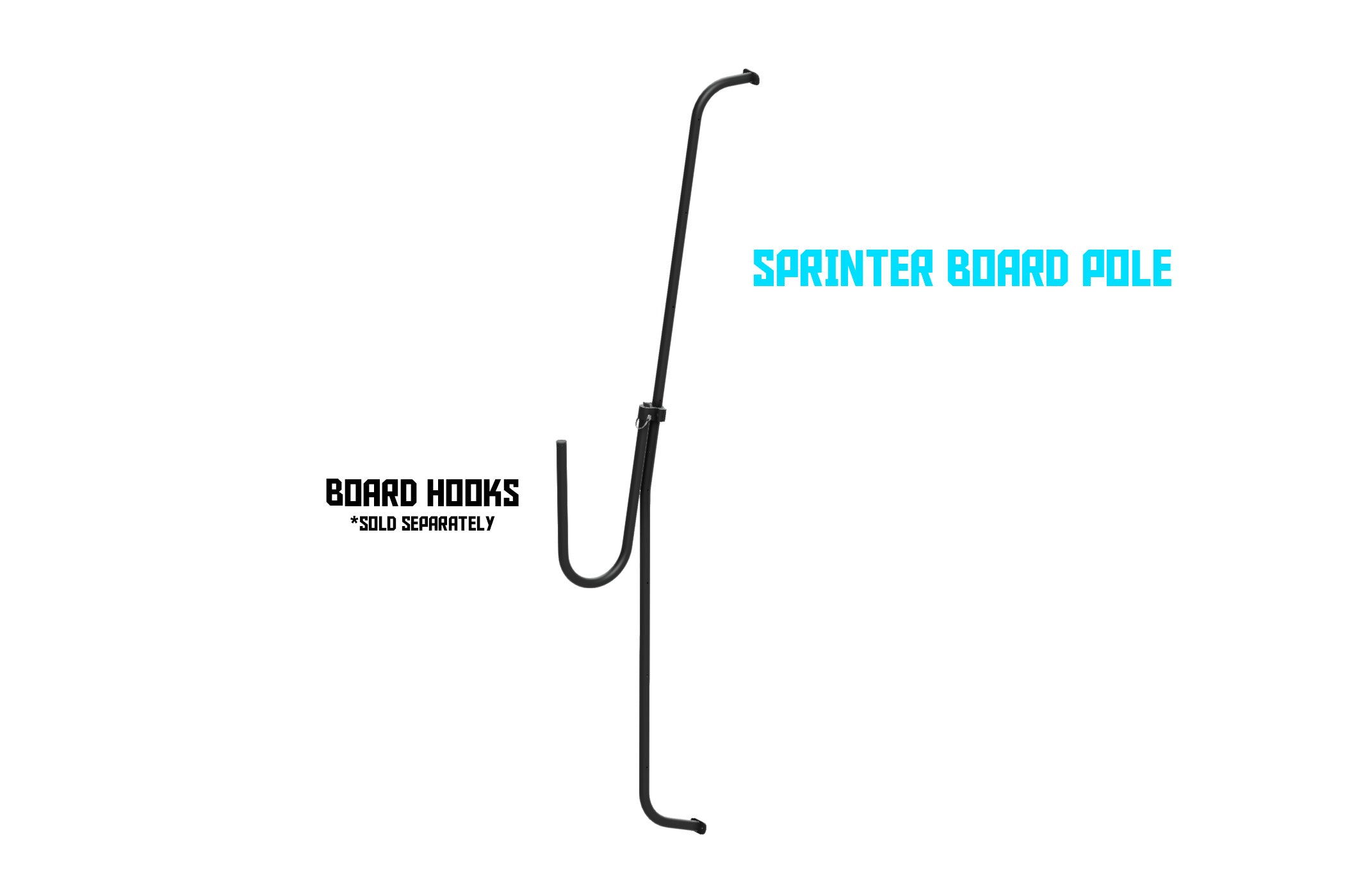Sprinter Board Pole - OVERLANDERS Outfitter