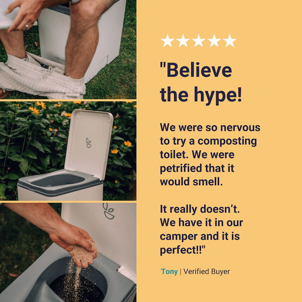 Trelino Evo L Composting & Camping Toilet - We The Collective
