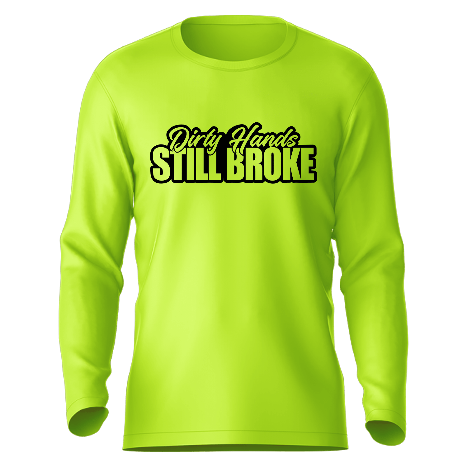 Still Broke - Hi-Visibility UPF 50 Long Sleeve Sun Shirt - OVERLANDERS Outfitter
