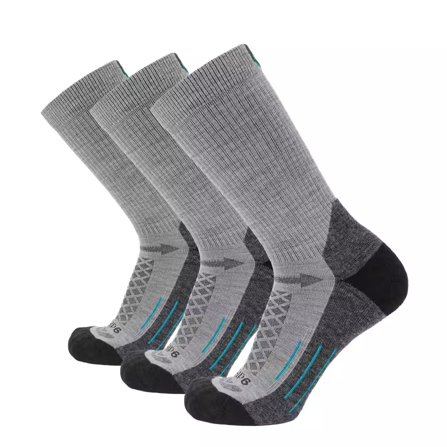 3 Pack Stone - Hike Crew Midweight Merino Wool Sock - OVERLANDERS Outfitter