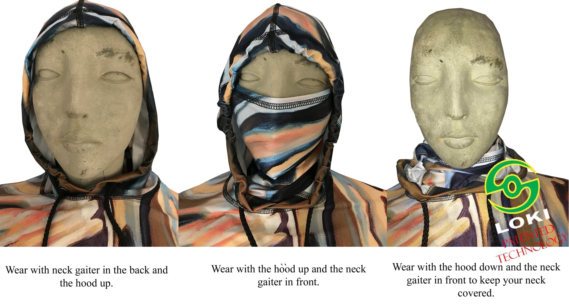 Secluded Brook Trout graphic fishing hoodie by Sunpro from Cognito Brands, Inc., featuring a brook trout design on a stone-colored hoodie.