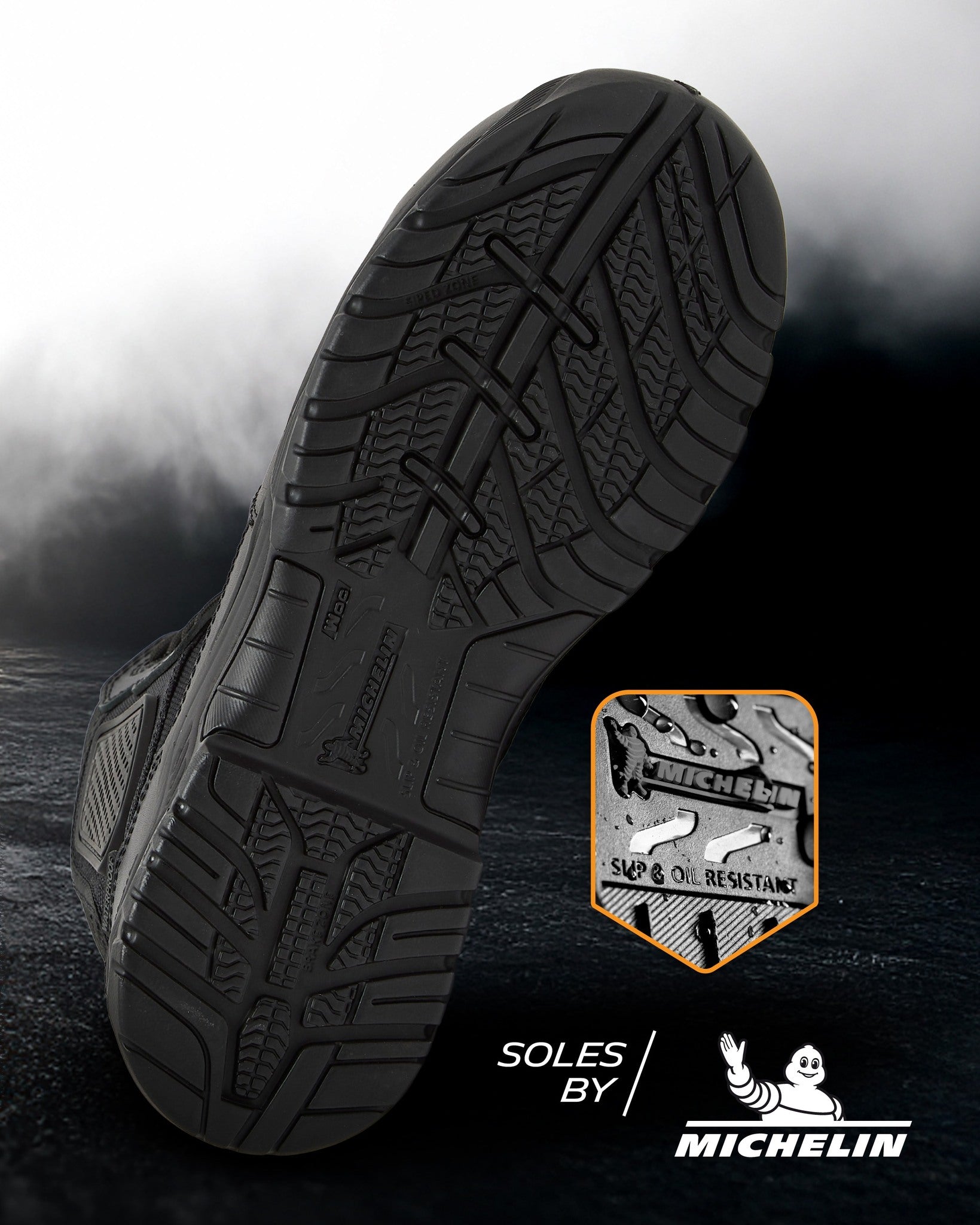 Magnum Boots Strike Force 8-inch tactical boots with Michelin outsole, featuring durable black leather and rugged design