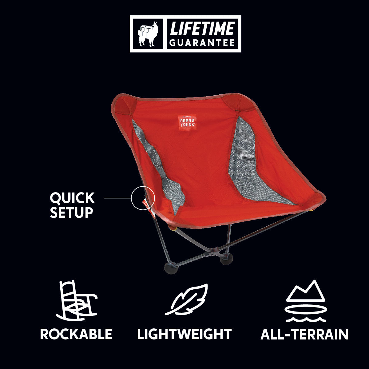Monarch All-Terrain Legless Chair - We The Collective