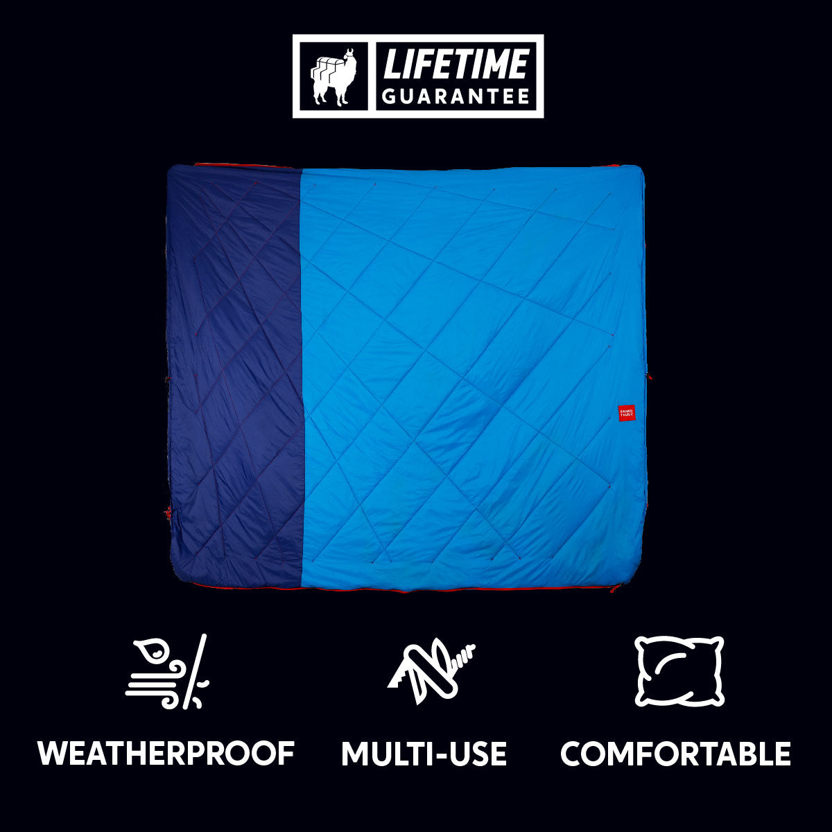 360° ThermaQuilt 3-in-1 Blanket, Sleeping Bag & Hammock Underquilt - We The Collective