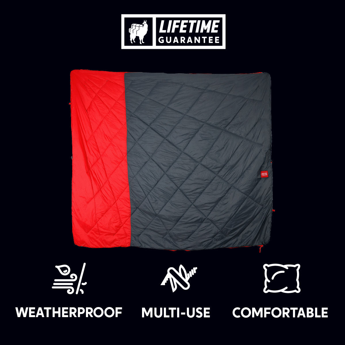 360° ThermaQuilt 3-in-1 Blanket, Sleeping Bag & Hammock Underquilt - We The Collective