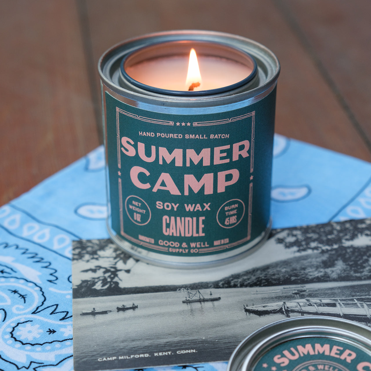Summer Camp Happy Place Candle - We The Collective
