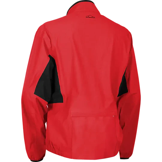 Sun Mountain Monsoon Jacket in black, weather-resistant outdoor clothing with a hood and full zipper from ParWestGolf.