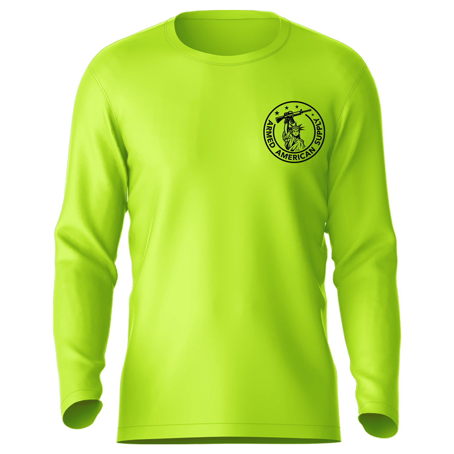 Rifle Flag - Hi-Visibility UPF 50 Long Sleeve Sun Shirt - OVERLANDERS Outfitter