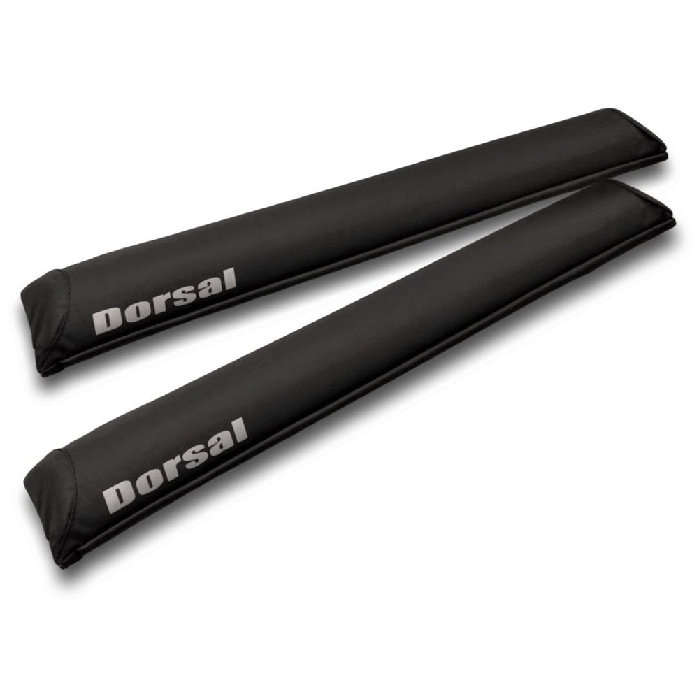 DORSAL Aero Roof Rack Pads - SunGuard (No Fade) for Wide Crossbars Thule Yakima Style - Set of 2 for Surfboards Kayaks SUP Snowboards Paddleboard - OVERLANDERS Outfitter