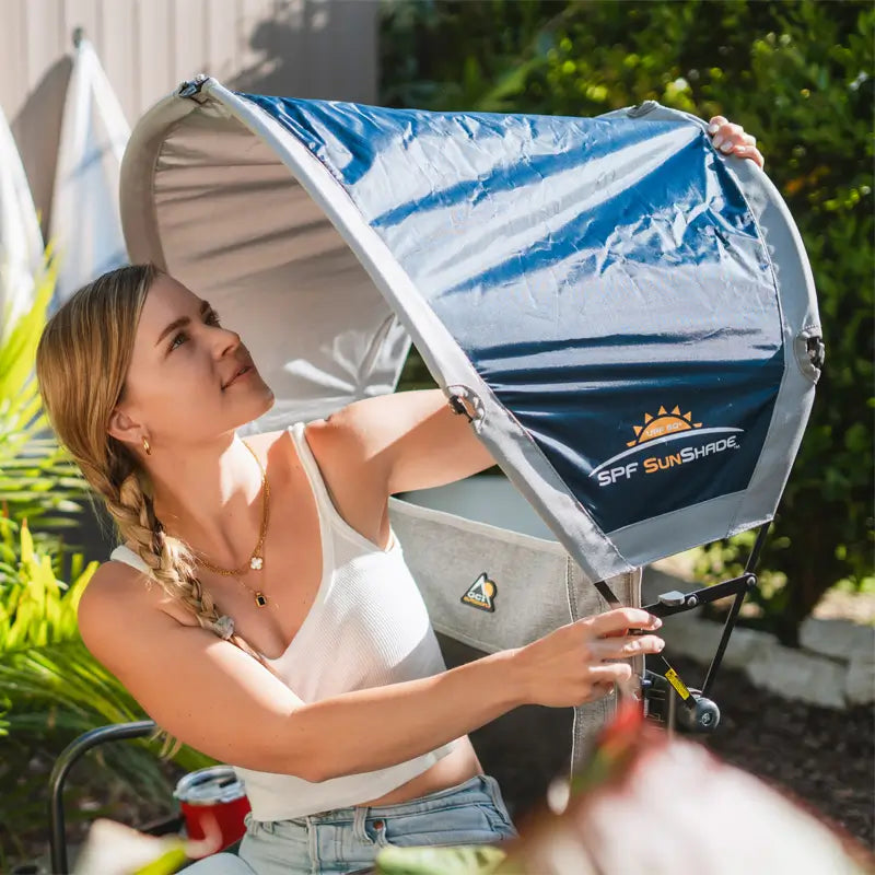 GCI Outdoor Universal Chair Clip on SunShade Accessory - OVERLANDERS Outfitter