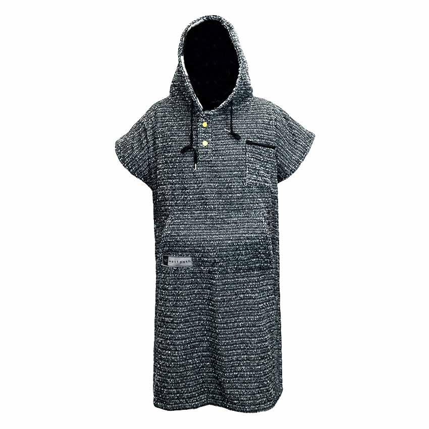 Surf Changing Poncho - Charcoal Black - OVERLANDERS Outfitter