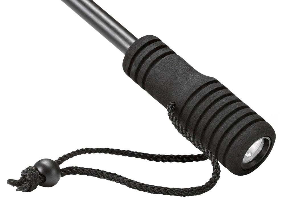 Swing Flashlight Trekking Umbrella – Ultra-Lightweight, Durable Frame with Integrated Detachable LED Flashlight, Windproof Design & UPF 50+ UV Protection - OVERLANDERS Outfitter