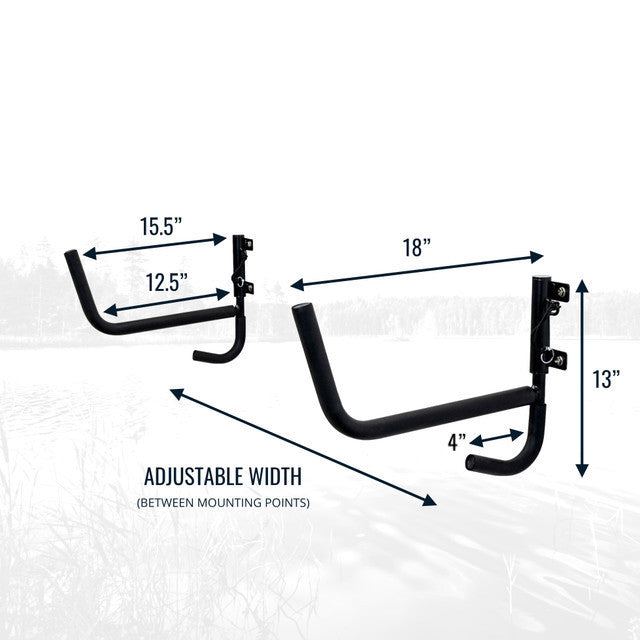 Ozarks Swivel Kayak Rack | Holds 100 lbs - OVERLANDERS Outfitter