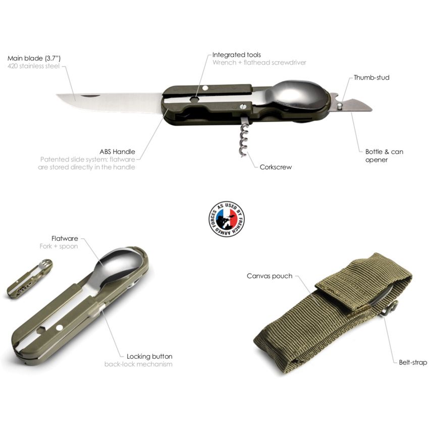 Bivouac French Army Camp Knife - We The Collective