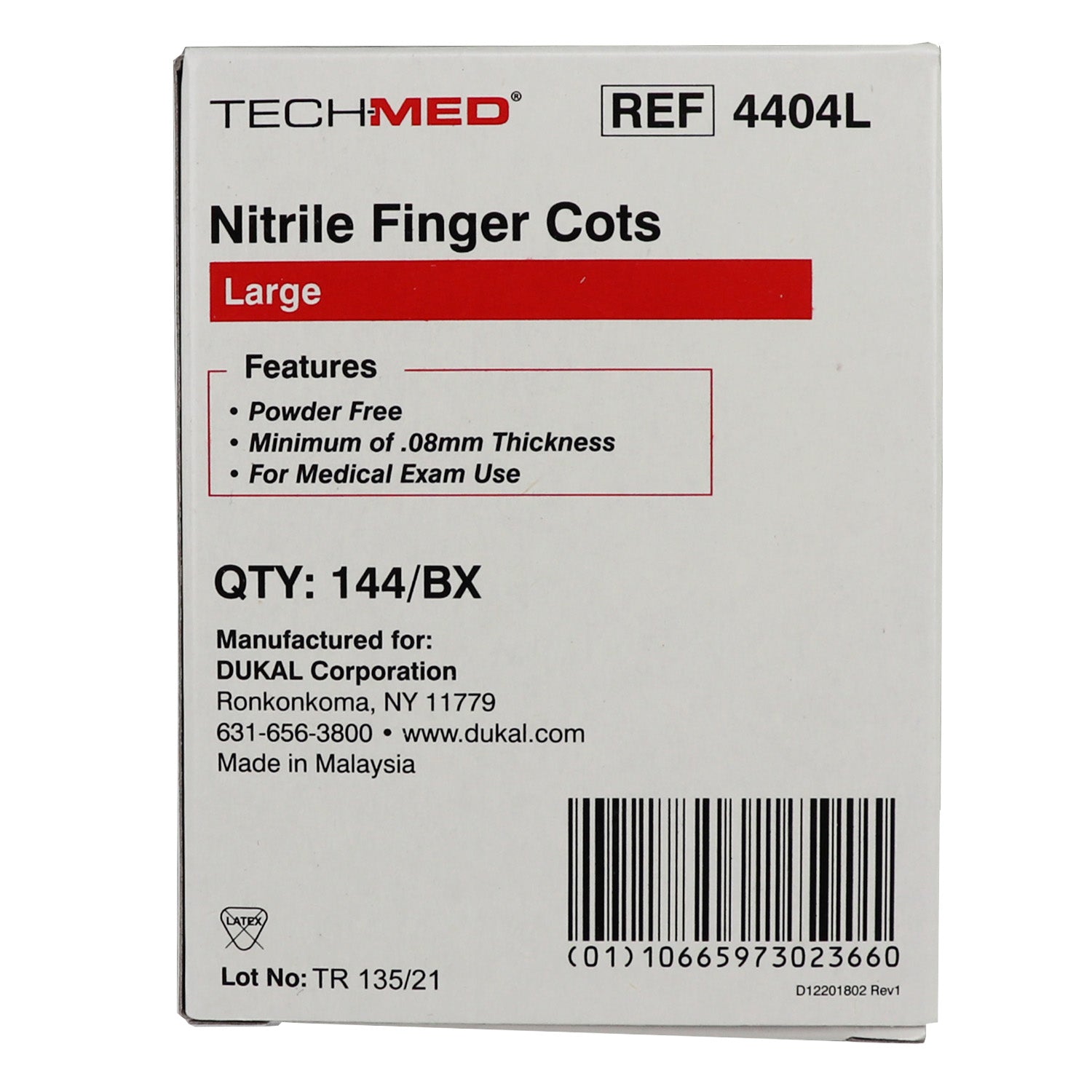 Latex Free Finger Cots - Large, Bag of 144 - OVERLANDERS Outfitter