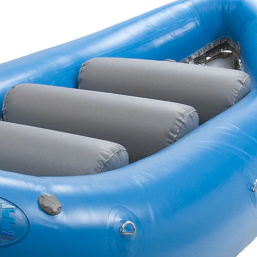 AIRE Thwart installed in a boat, showcasing its sturdy design and durable 130D material.