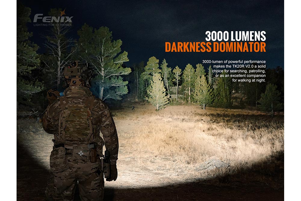 Fenix TK20R V2.0 Rechargeable Flashlight | 3000 lumens - We The Collective