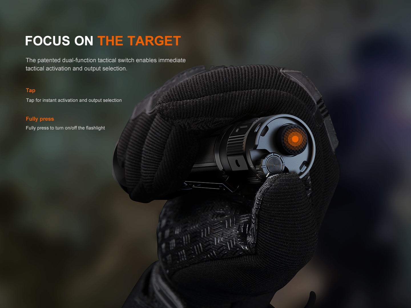 Fenix TK22R Rechargeable Tactical & Duty Flashlight - We The Collective
