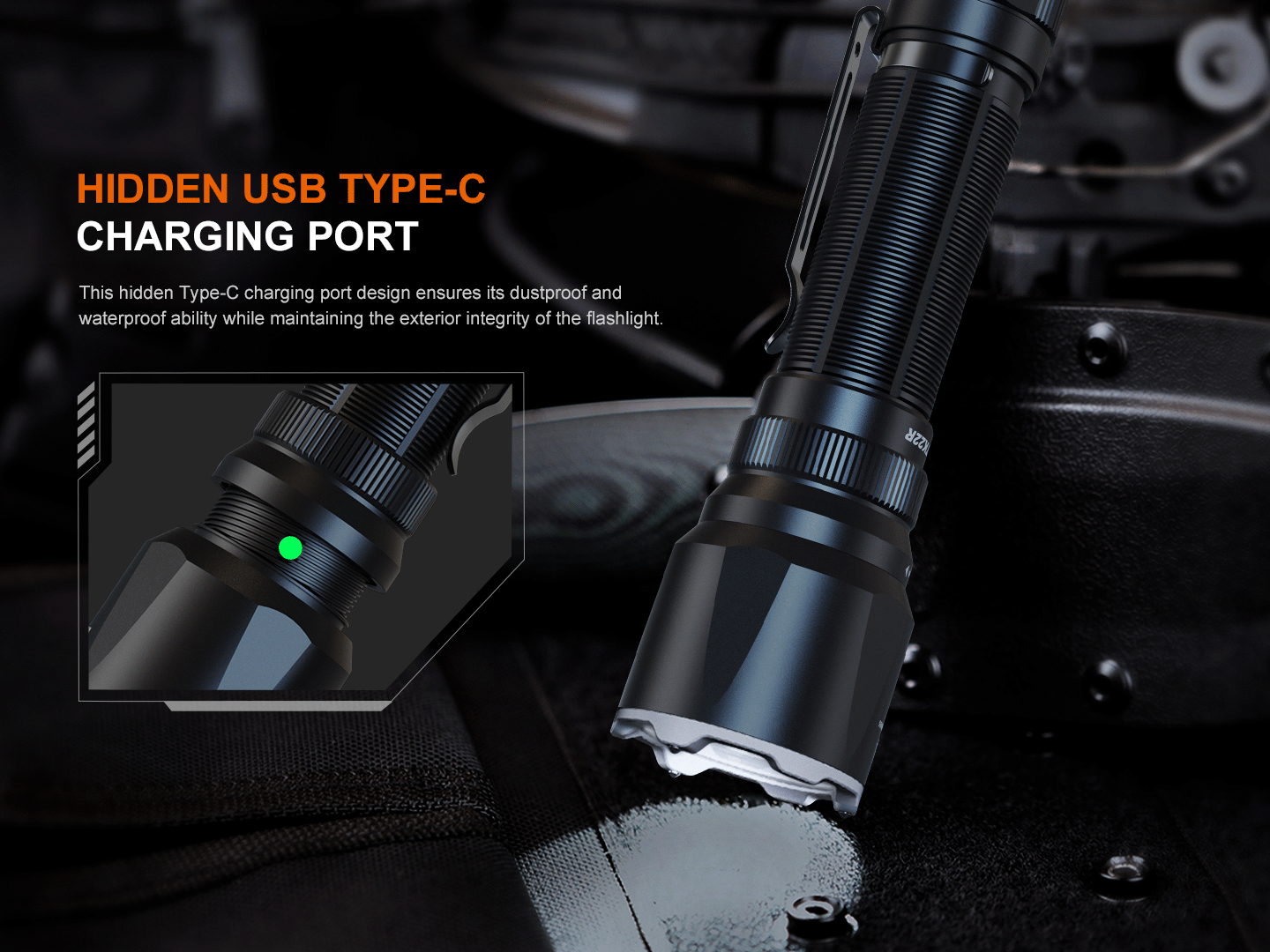 Fenix TK22R Rechargeable Tactical & Duty Flashlight - We The Collective
