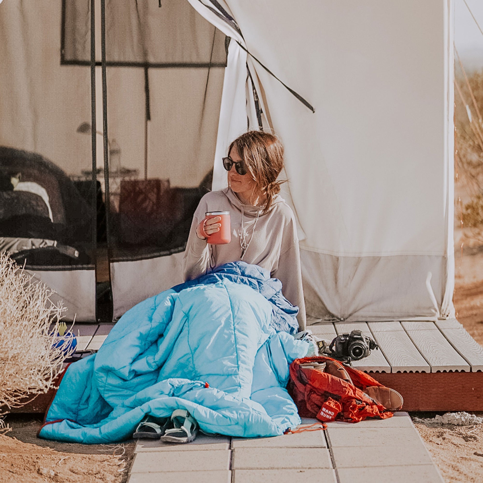360° ThermaQuilt 3-in-1 Blanket, Sleeping Bag & Hammock Underquilt - We The Collective
