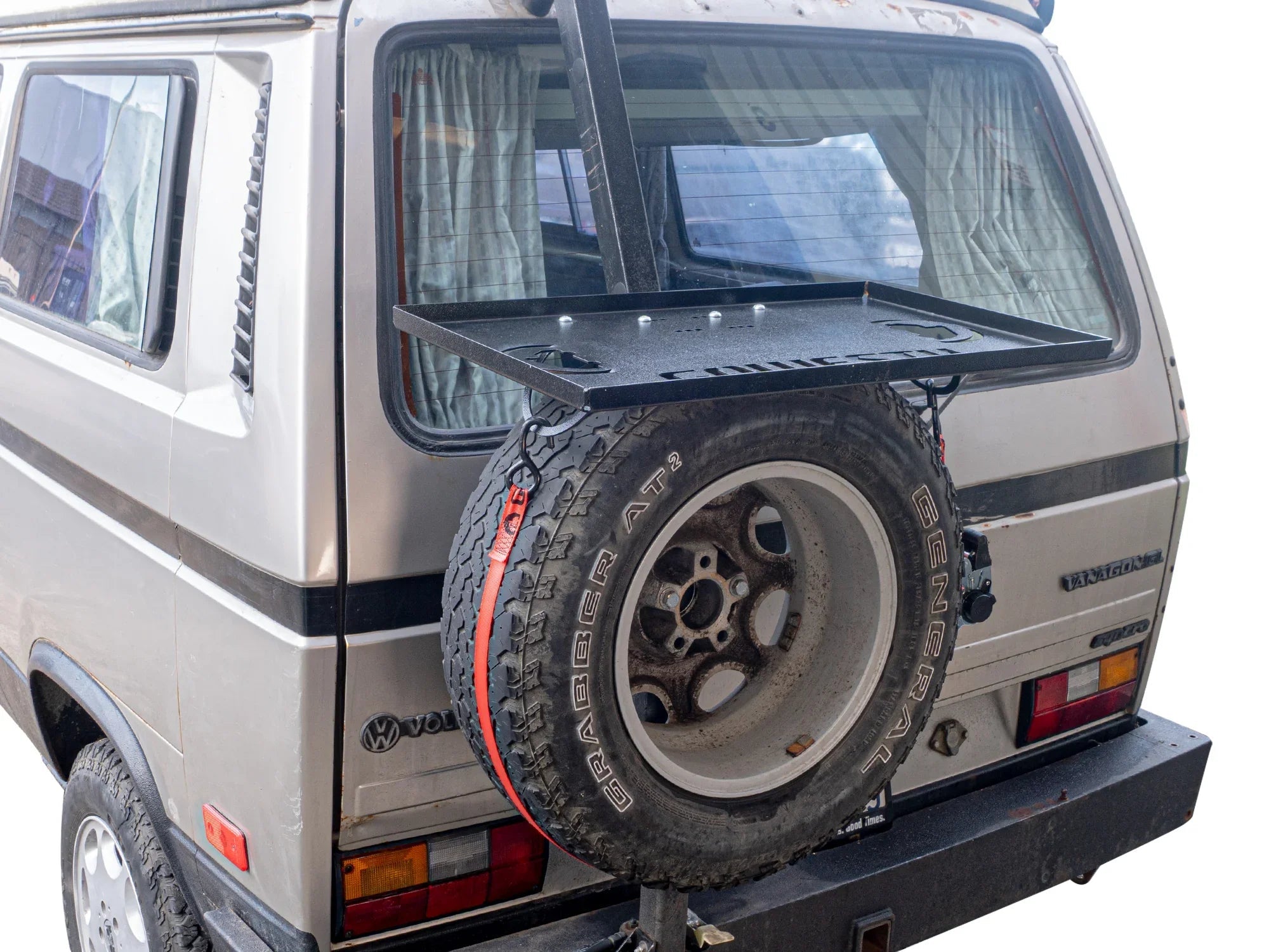 Tray on Spare Bracket Bundle [Bus/Vanagon] - OVERLANDERS Outfitter