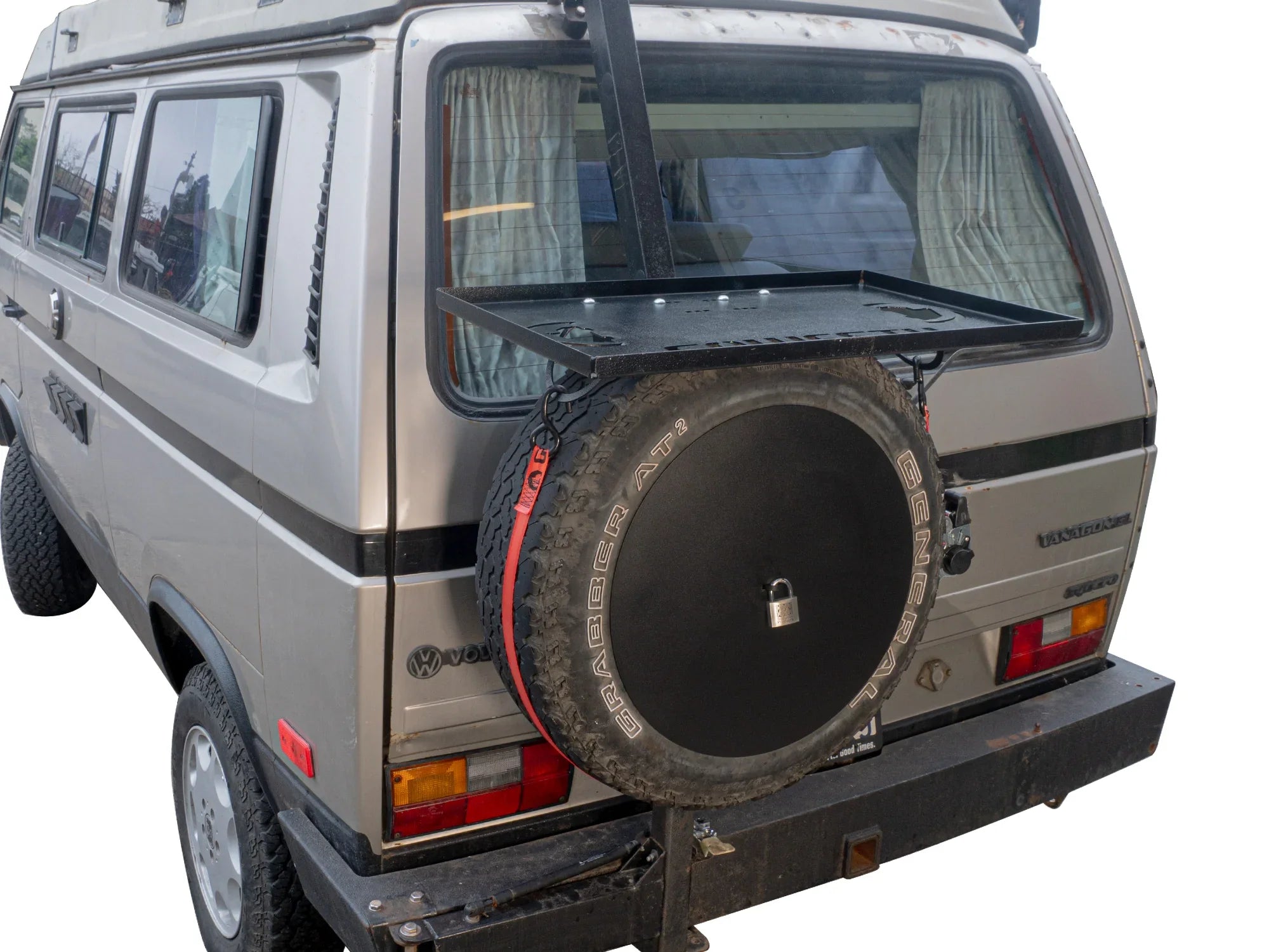 Tray on Spare Bracket Bundle [Bus/Vanagon] - OVERLANDERS Outfitter