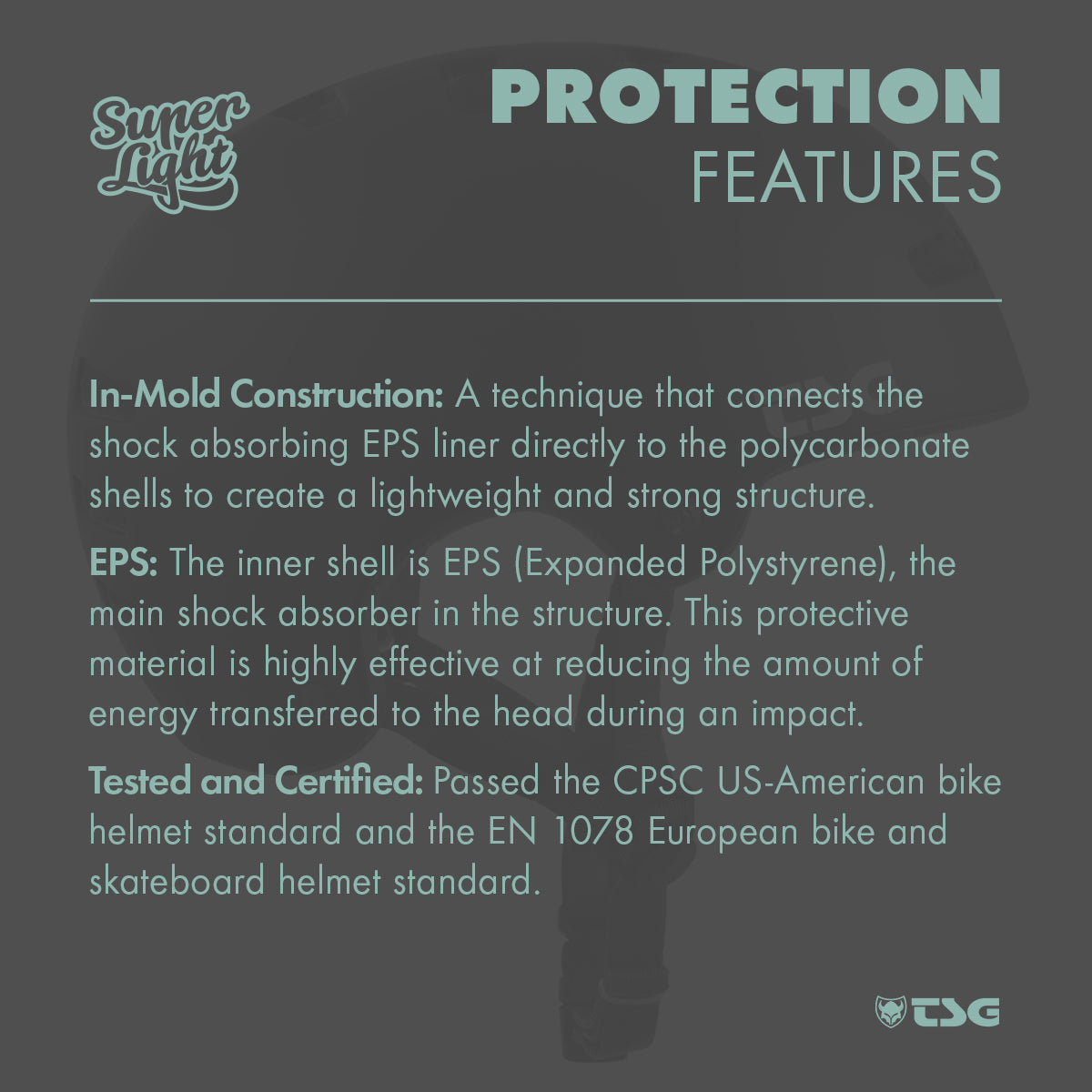 ZEITBIKE TSG Superlight Helmet showing lightweight design and protective features on the helmet's exterior.