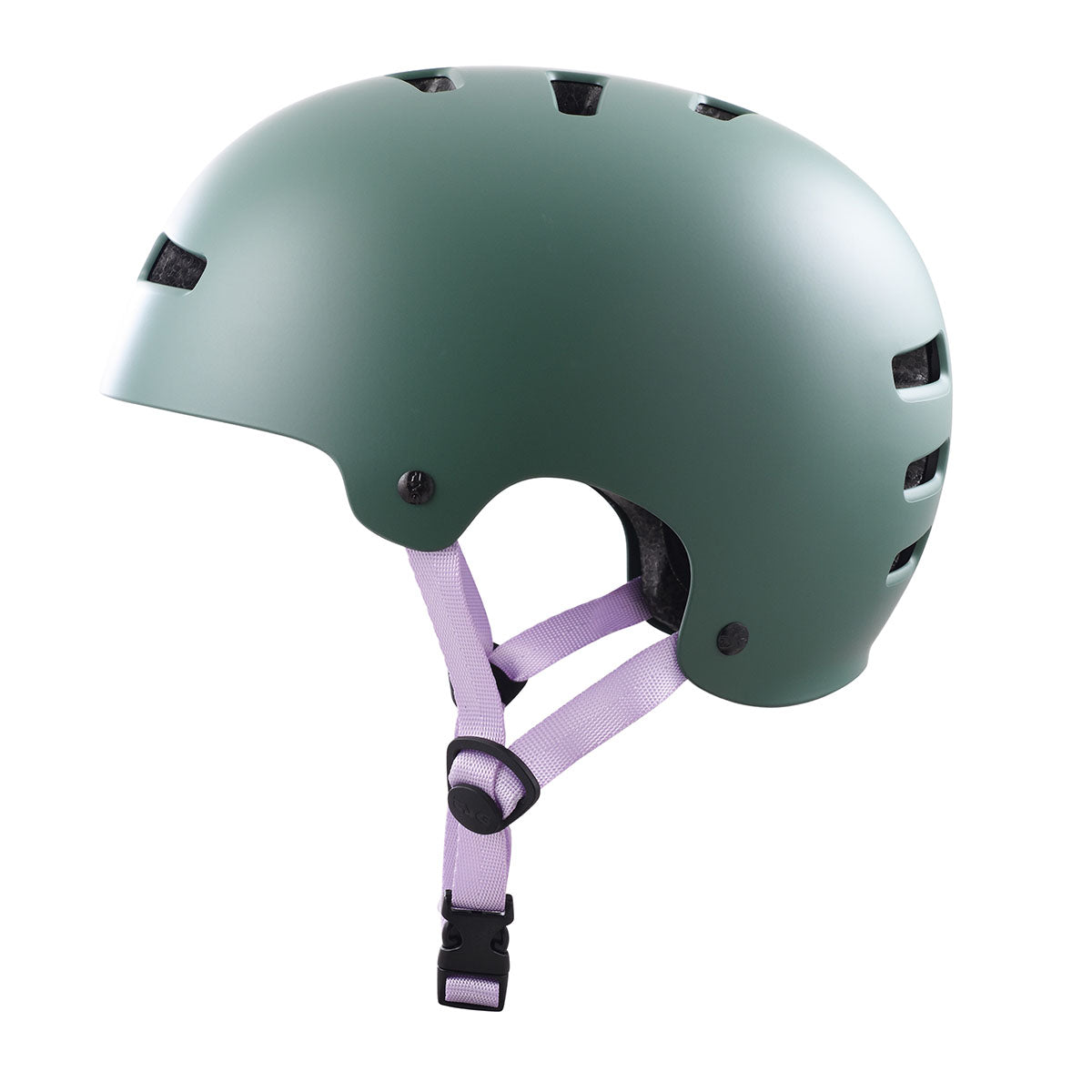 Green TSG Evolution women's helmet by ZEITBIKE, lightweight helmet with ventilation and sleek design for cycling safety.