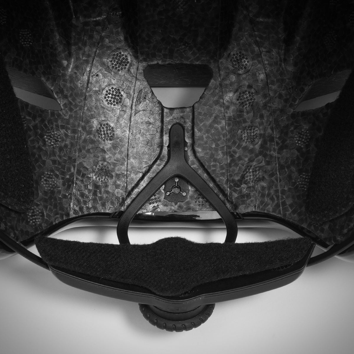 Satin black TSG helmet with a sleek, solid color design by ZEITBIKE, shown from the front view.