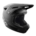 Black TSG Sentinel full face downhill MTB helmet by ZEITBIKE with safety vents and adjustable strap, designed for mountain biking.