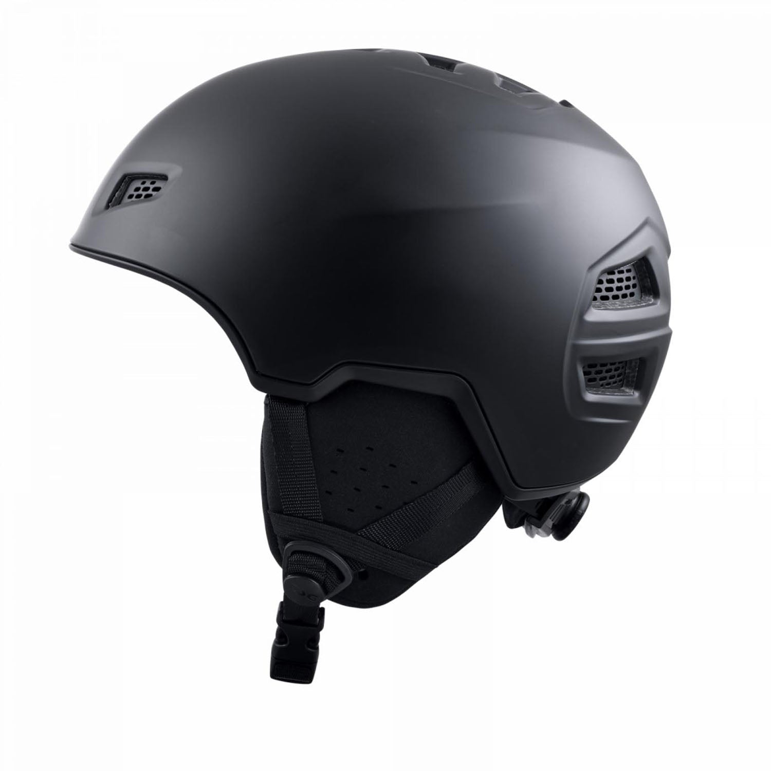 Black TSG All Terrain helmet by ZEITBIKE with protective pads, designed for versatile outdoor biking and riding safety.