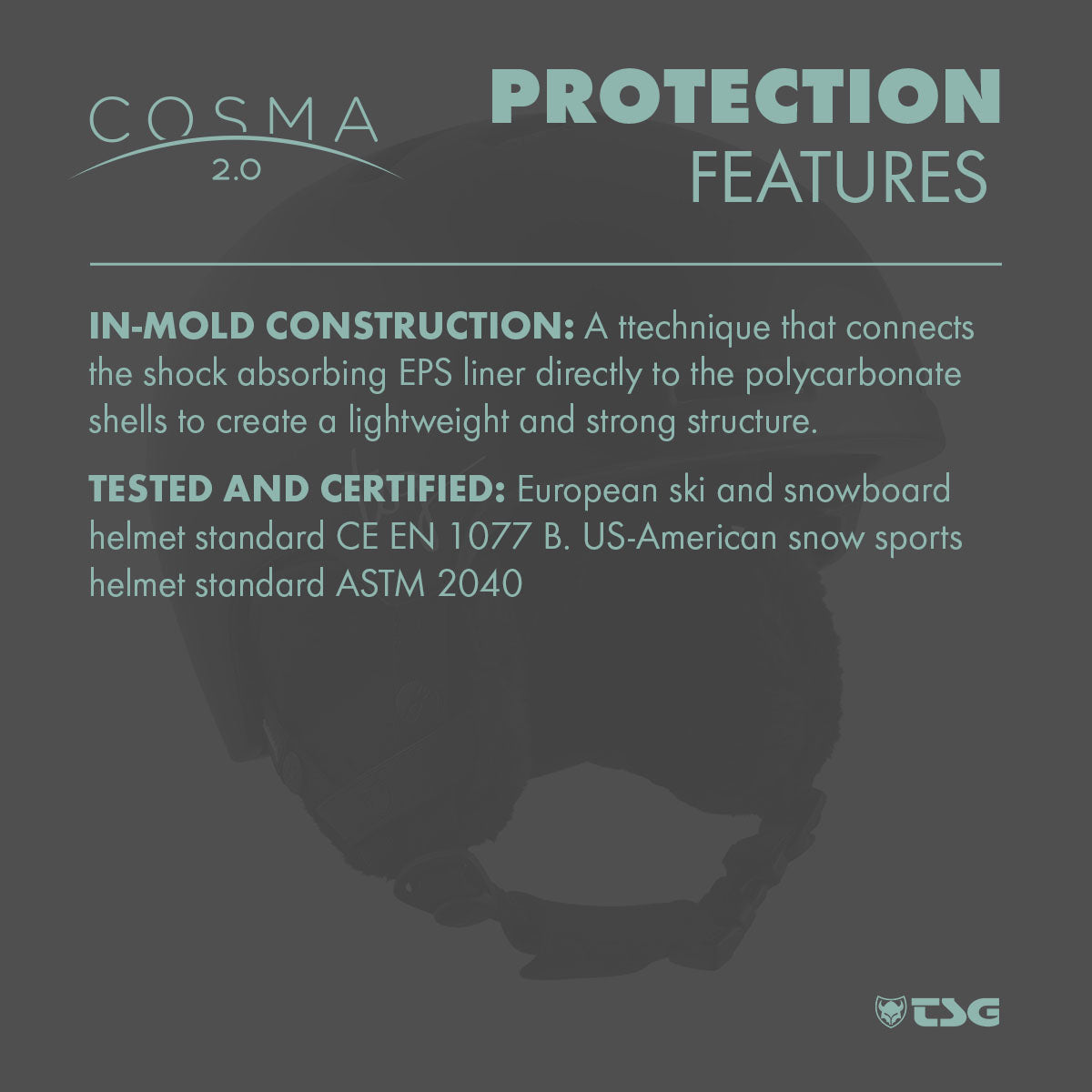 ZEITBIKE TSG Women's Cosma 2.0 ski and snowboard helmet with adjustable straps and ventilation for safety and comfort.