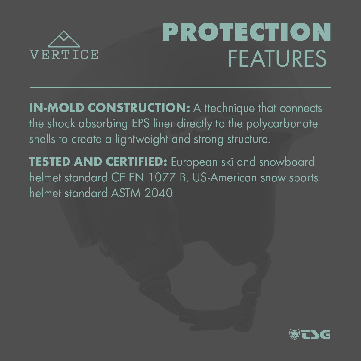 ZEITBIKE TSG Vertice ski and snowboard helmet in black with adjustable straps and ventilation for safety and comfort.