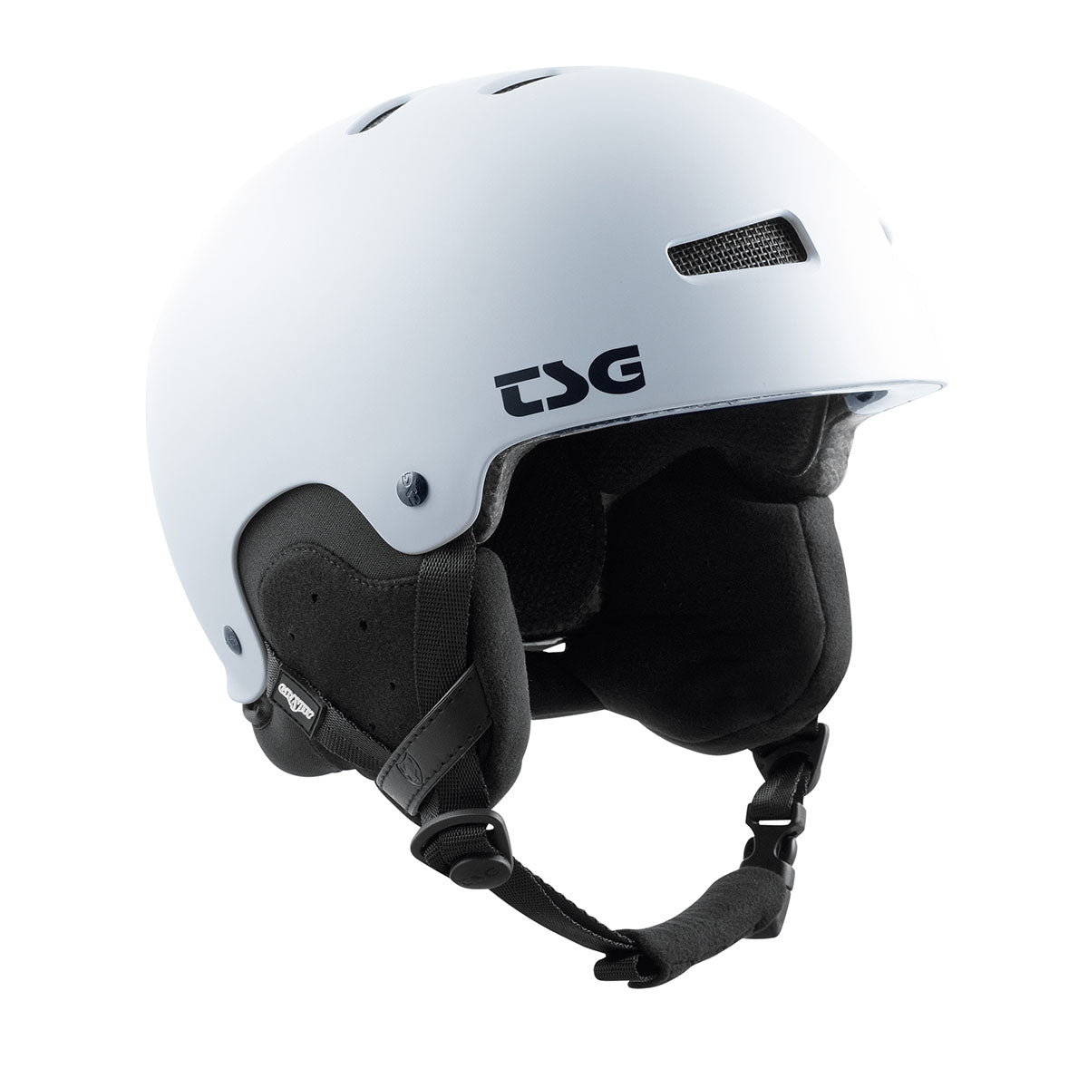 ZEITBIKE TSG Gravity ski and snowboard helmet in sky blue with adjustable straps and ventilation for winter sports safety.