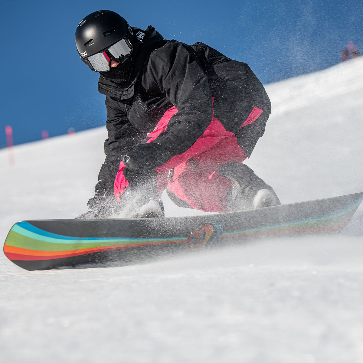 ZEITBIKE TSG Gravity ski and snowboard helmet in black with adjustable straps and ventilation for safety and comfort