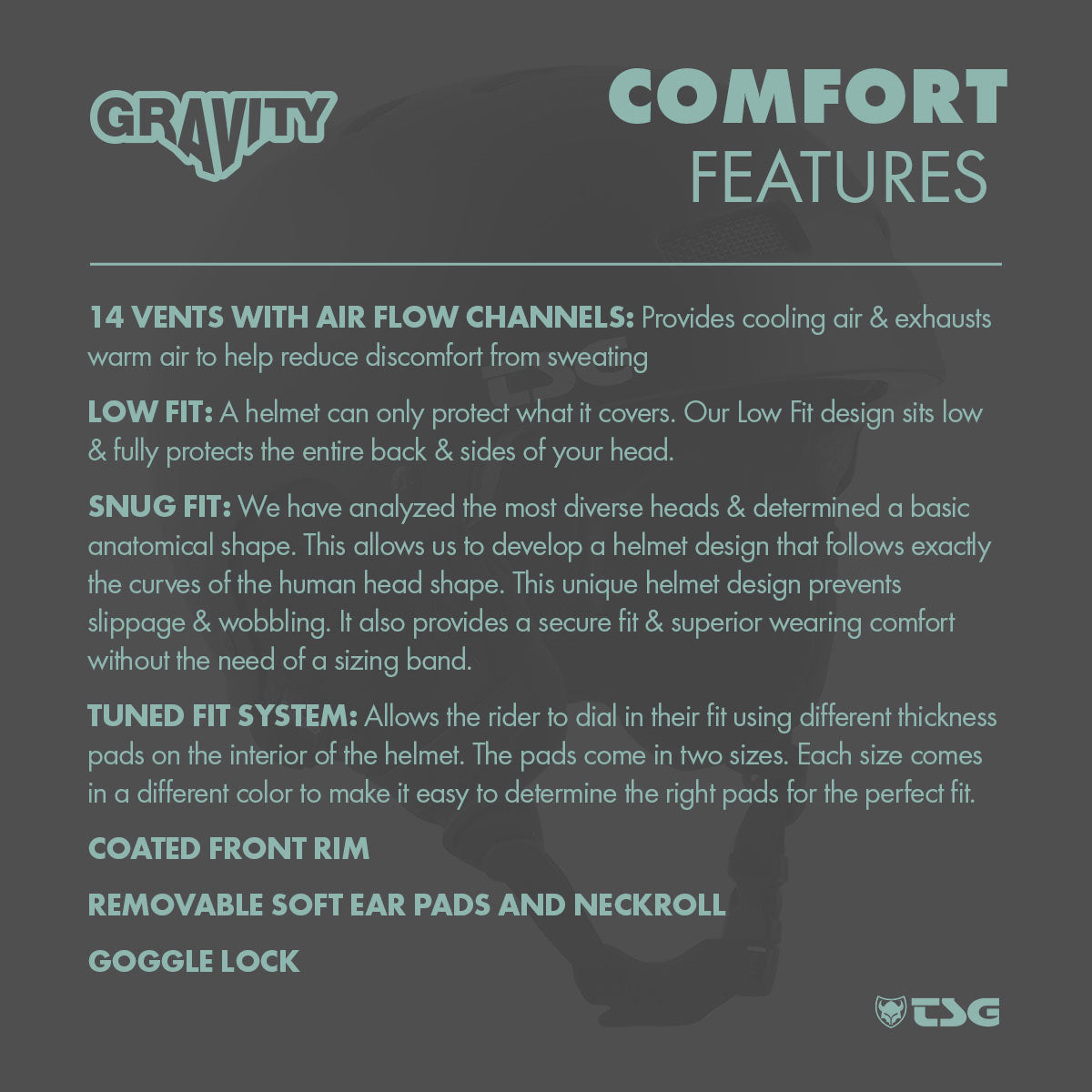 ZEITBIKE TSG Gravity ski and snowboard helmet with adjustable straps and ventilation, shown in black with a sleek design.