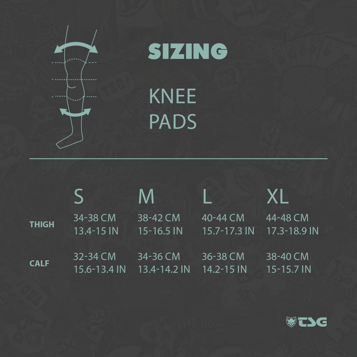 ZEITBIKE TSG Kneeguard Chamber protective pads with adjustable sizing for secure, comfortable knee protection during sports.