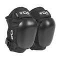 Black TSG Force V A skate knee pads by ZEITBIKE with adjustable straps and protective padding for skateboarding safety.