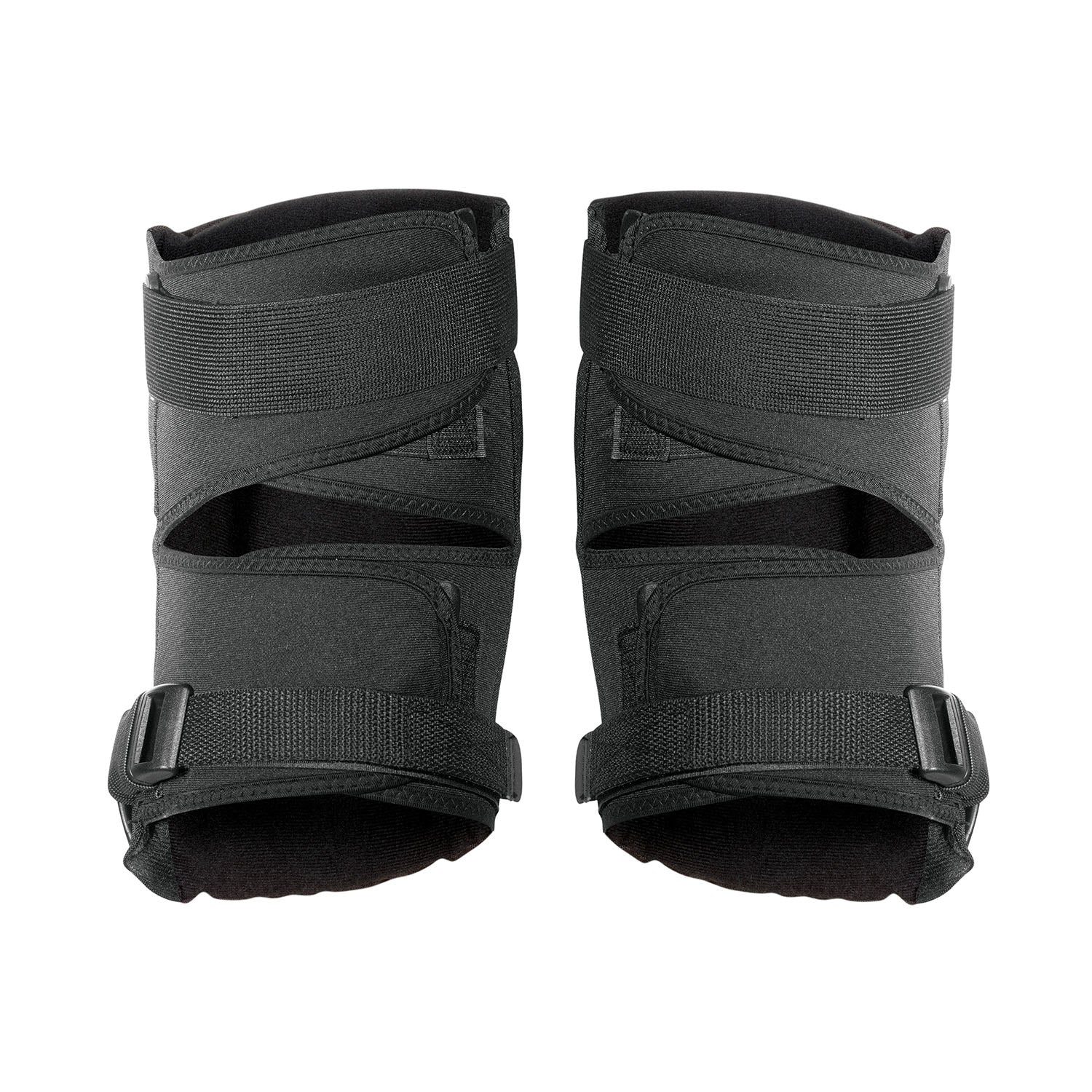 Black TSG Sk8 DHP's skate knee pads by ZEITBIKE, protective pads with adjustable straps and durable padding for skateboarding.