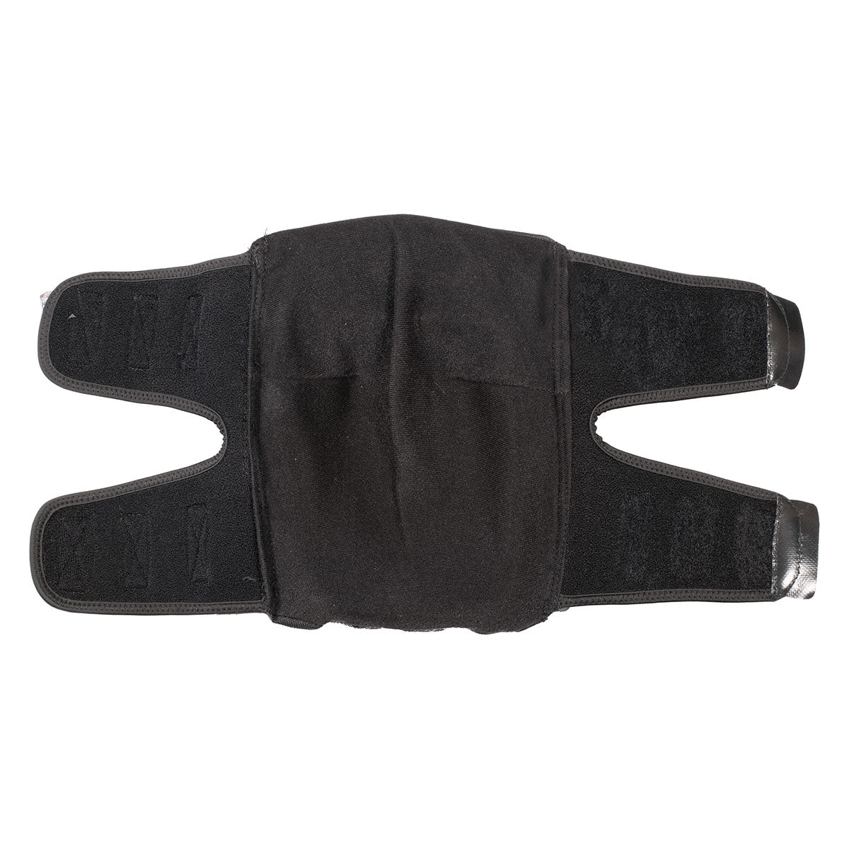 Black TSG Kneepad Force III A skate knee pads from ZEITBIKE with protective padding and adjustable straps for skateboarding safety.